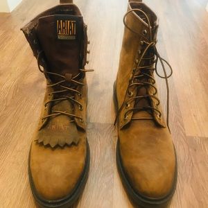 Ariat Leather Work Boots NWOT